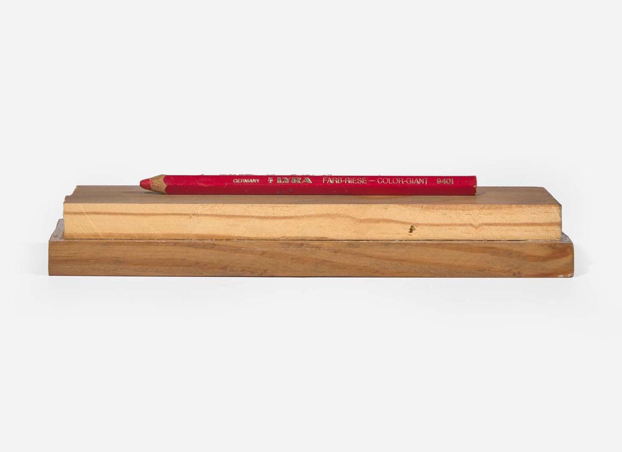 John Baldessari (American, 1931-2020) and Amanda McGough - Red Pencil