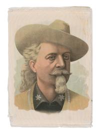 [WILD WEST SHOWS]. Buffalo Bill's "Wild West" and Congress of Rough Riders of the World . London: Weiners Ltd., 1903. Rare program with silk cover.