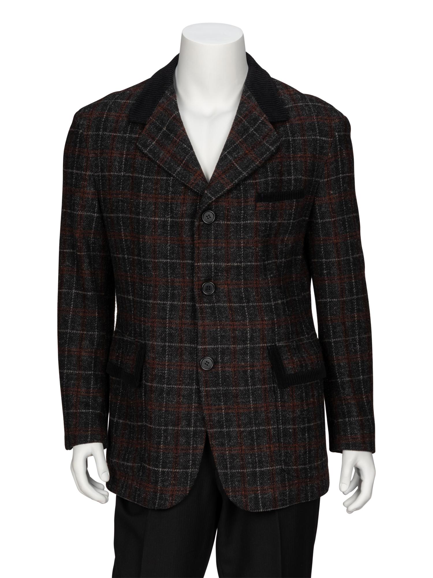 Dolce & Gabbana, Plaid Wool Jacket