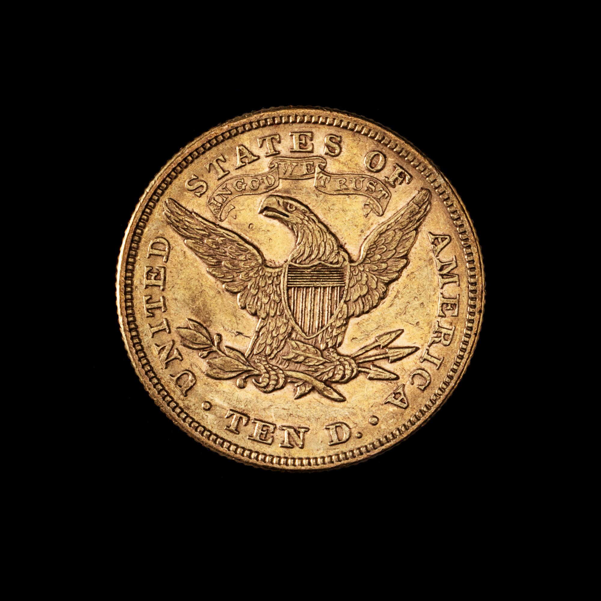 A United States 1880 Liberty Head $10 Gold Coin