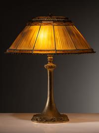 Linenfold Table Lamp