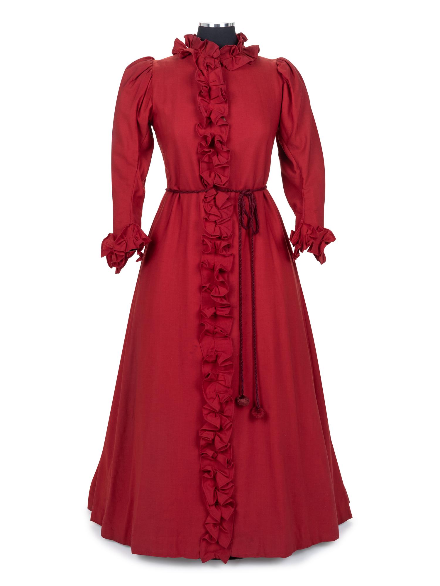 Wool House Coat/Wrapper, 1880-90s