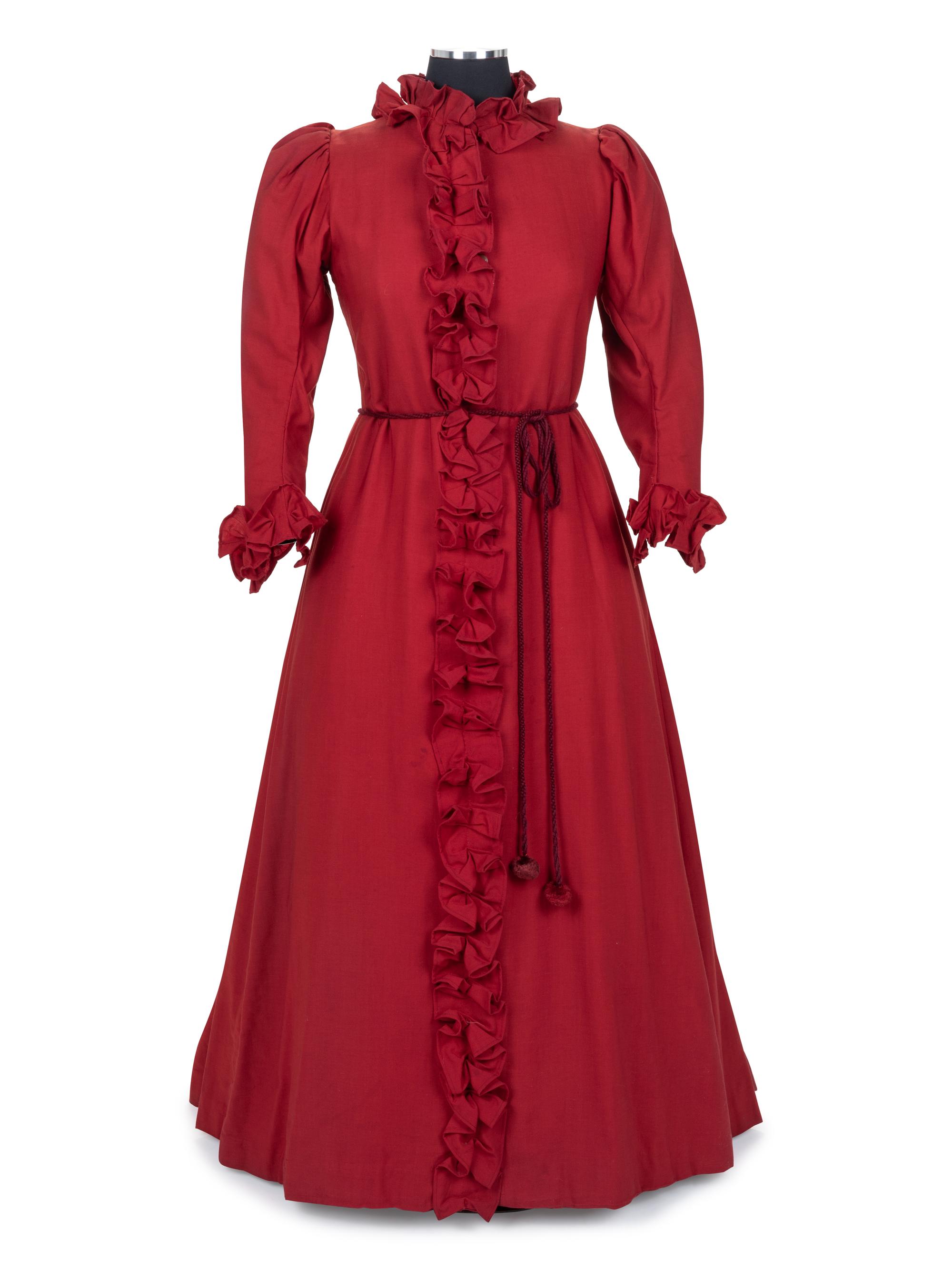 Wool House Coat/Wrapper, 1880-90s