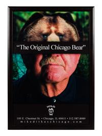 A Group of Five Advertisements Formerly Displayed at Mike Ditka’s Restaurant