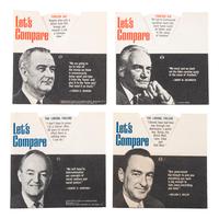[POLITICS]. Massive group of campaign and presidential ephemera, 2nd half of the 20th century.