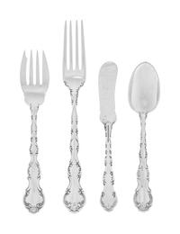 An American Silver Flatware Service
