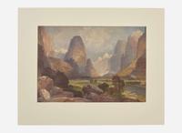 [Prints] Moran, Thomas: Valley of Babbling Waters, Southern Utah