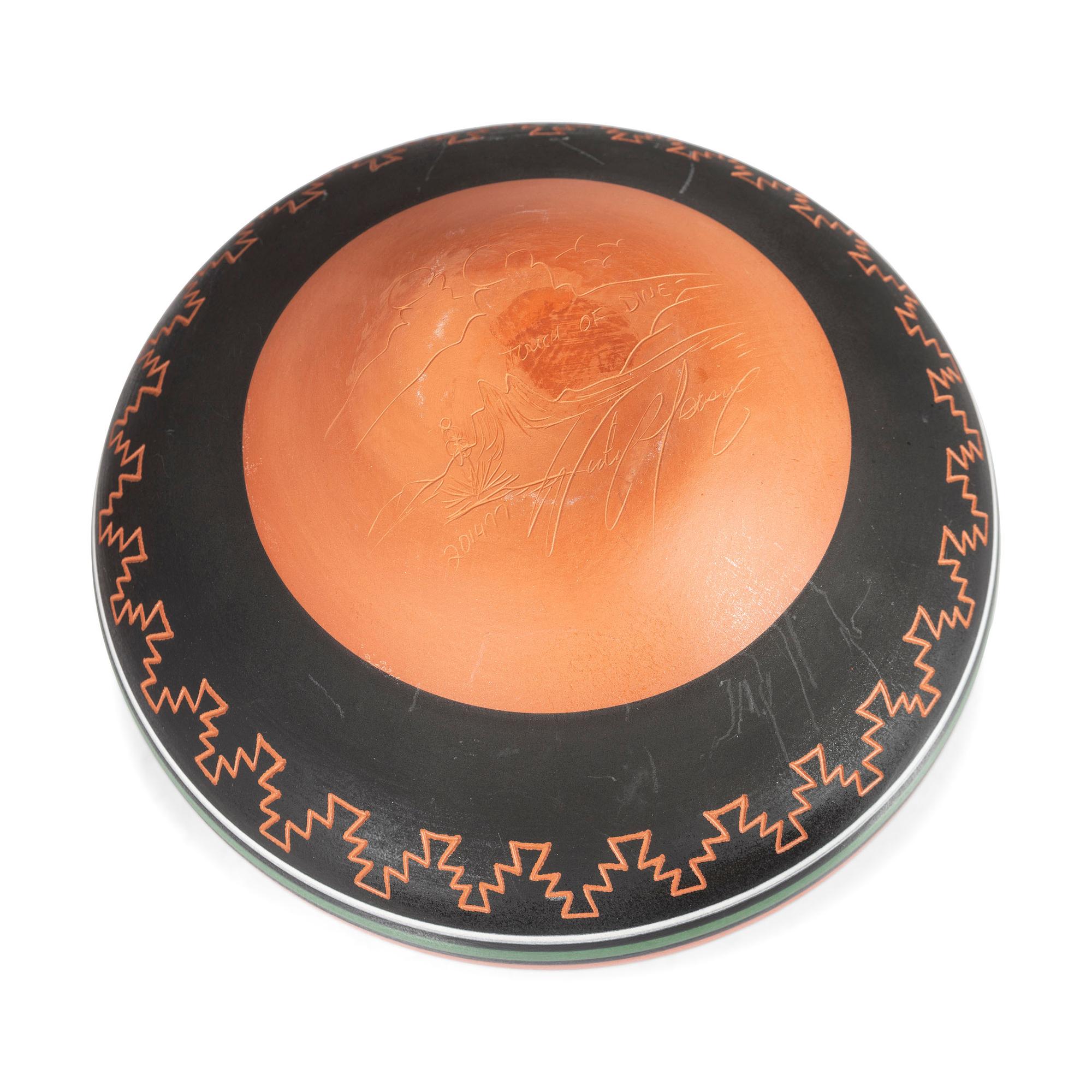 Polychrome Sgraffito Pottery