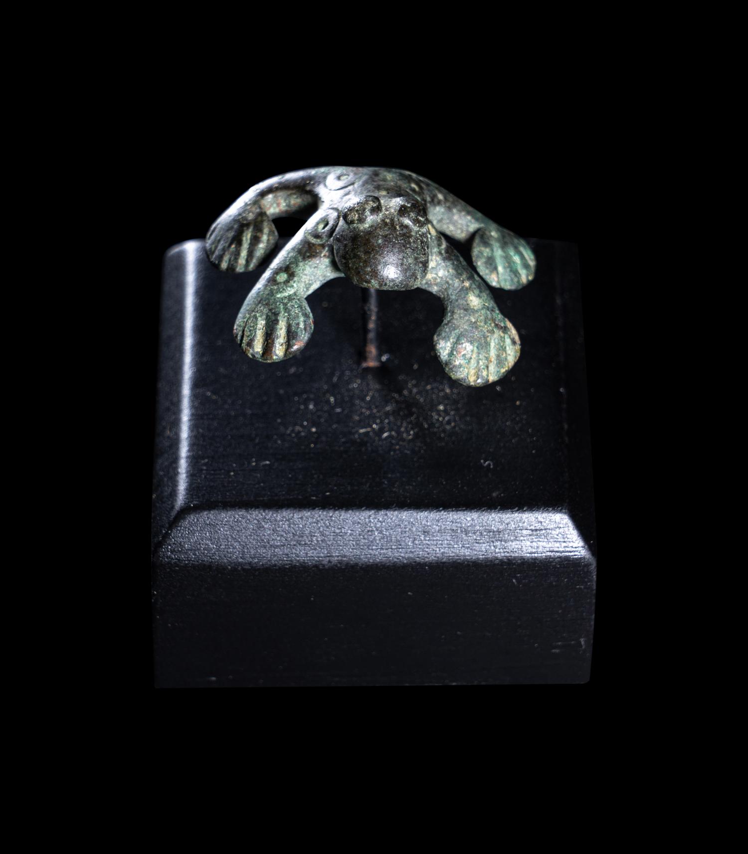 A Luristan Bronze Frog