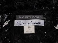 Oscar de la Renta, Black Embellished Jacket