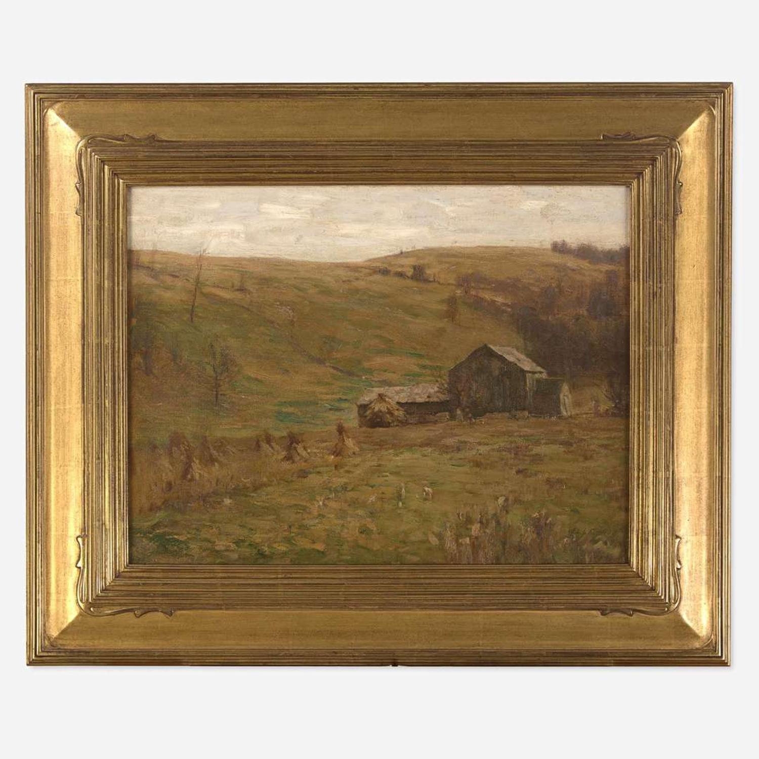 William Langson Lathrop (American, 1859–1938) Hilly Pastures
