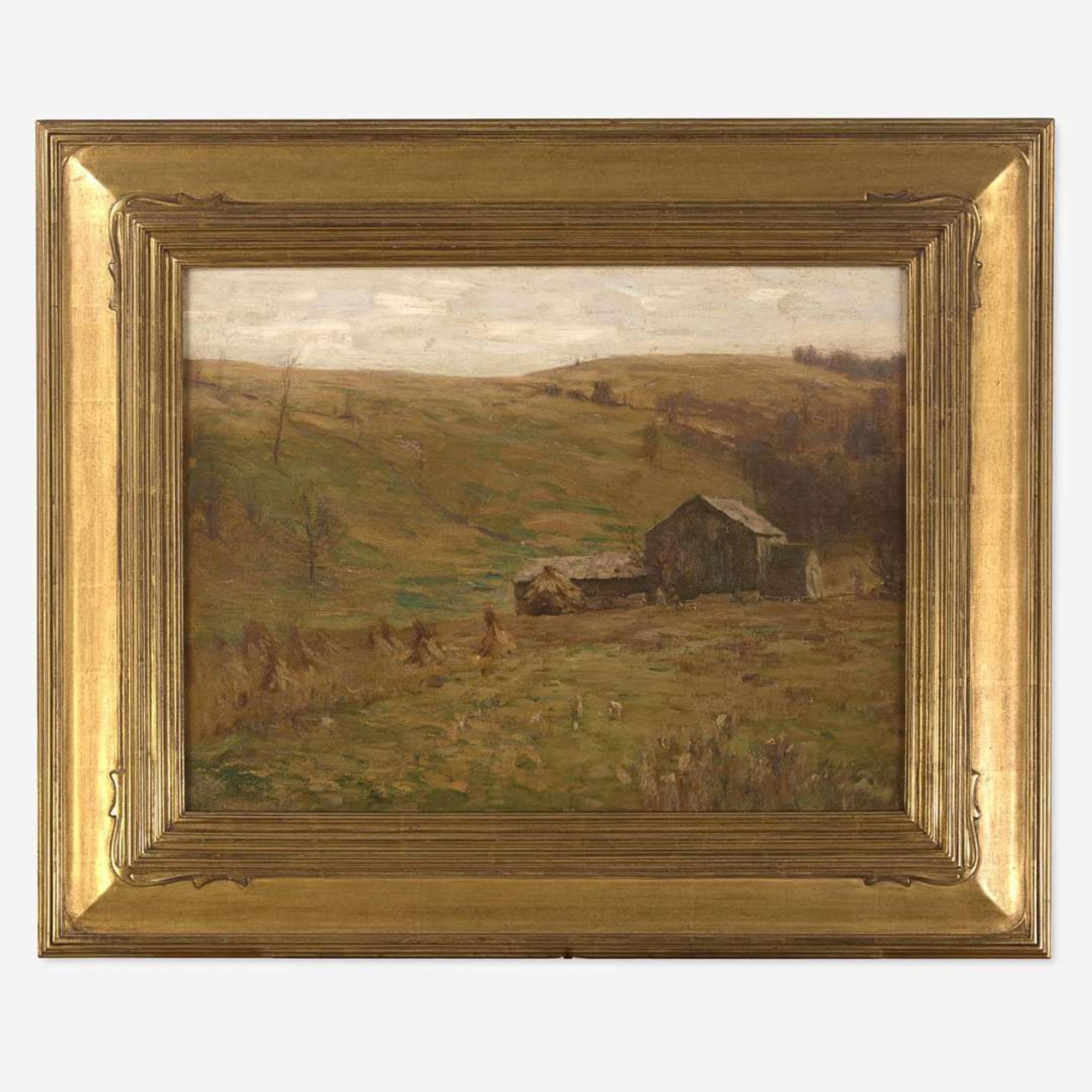 William Langson Lathrop (American, 1859–1938) Hilly Pastures