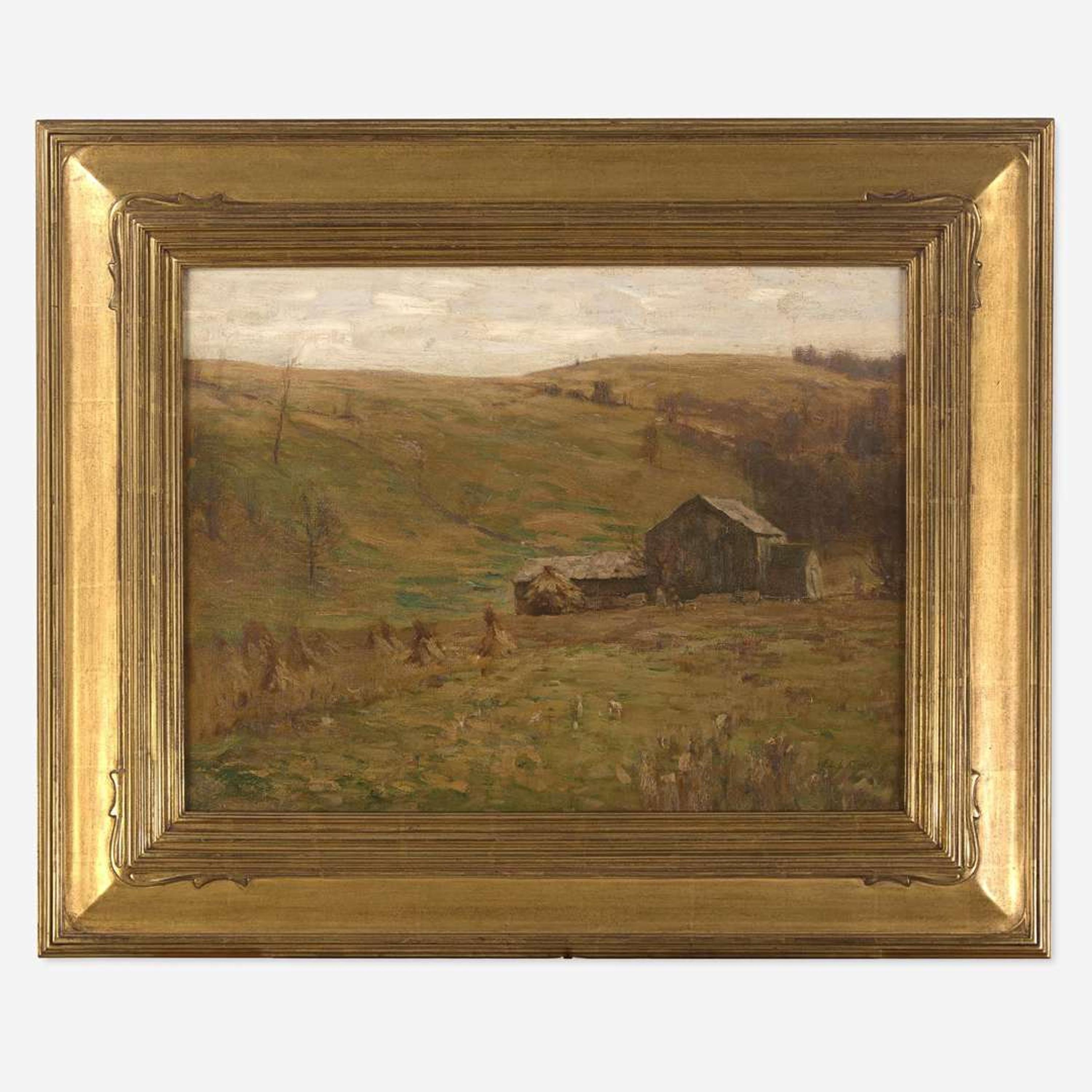 William Langson Lathrop (American, 1859–1938) Hilly Pastures