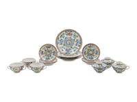 16 Chinese Famille Rose Porcelain Wares