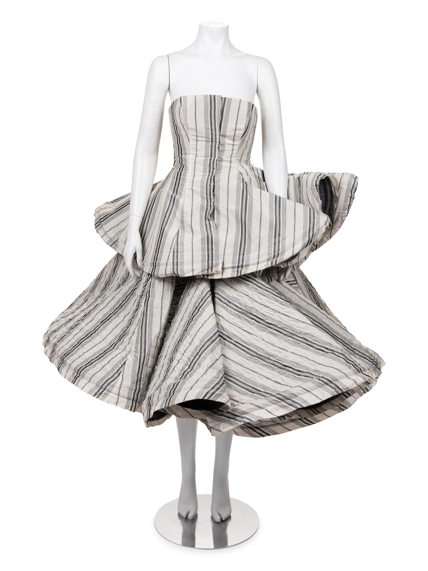 Yohji Yamamoto Two-Piece Flounced Dress, Spring/Summer 1999