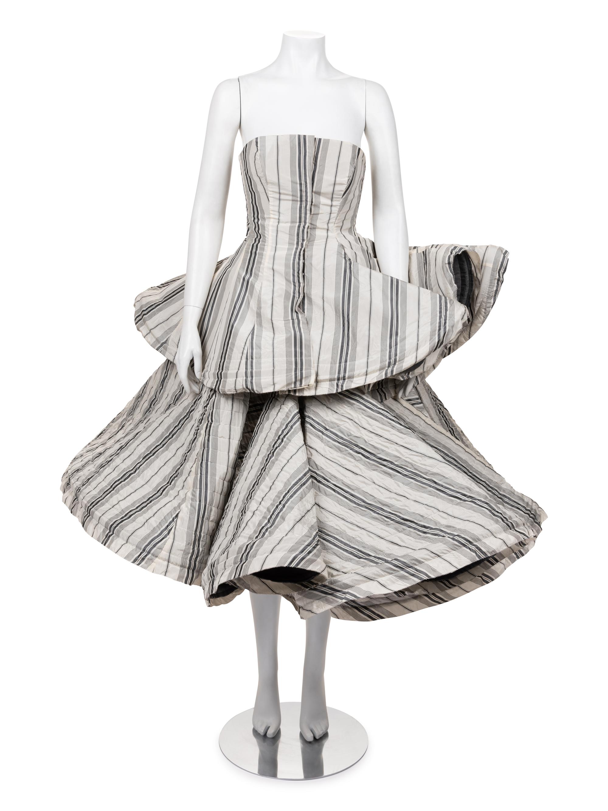 Yohji Yamamoto Two-Piece Flounced Dress, Spring/Summer 1999