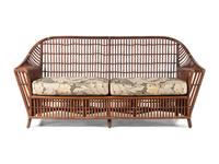 A Rattan Settee