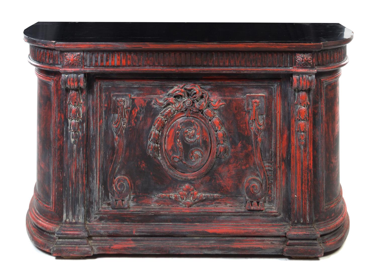 An Italian Neoclassical Style Painted Console — 20TH CENTURY