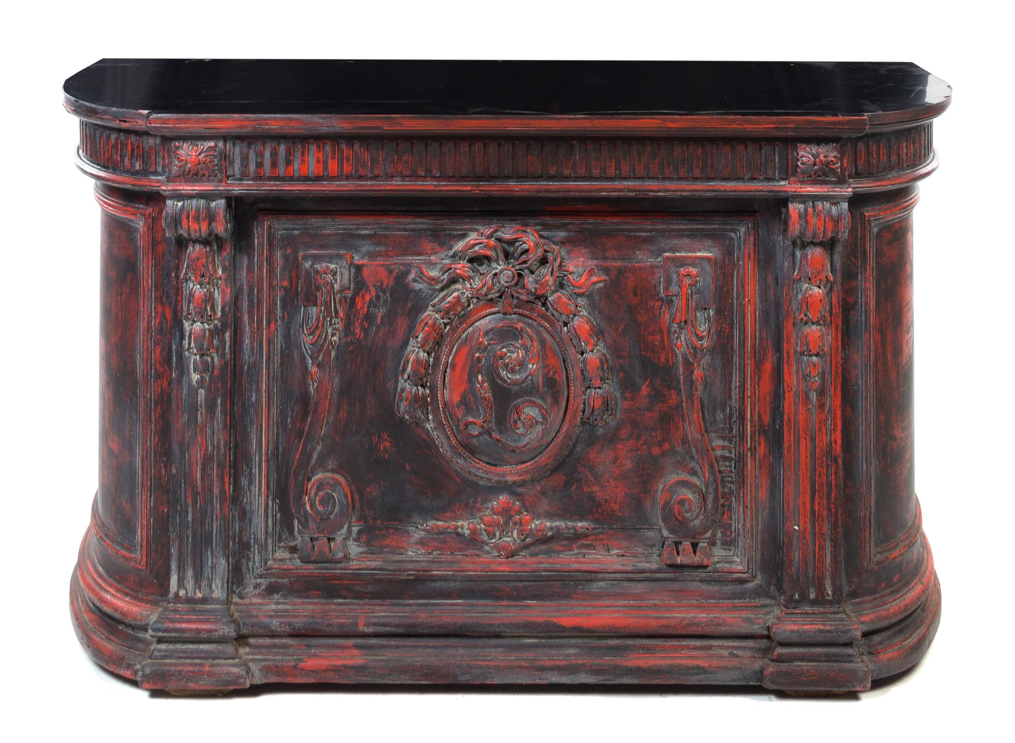 An Italian Neoclassical Style Painted Console — 20TH CENTURY