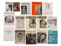 VAN VECHTEN, Carl. Collection of photos and ephemera, many related to Black culture.