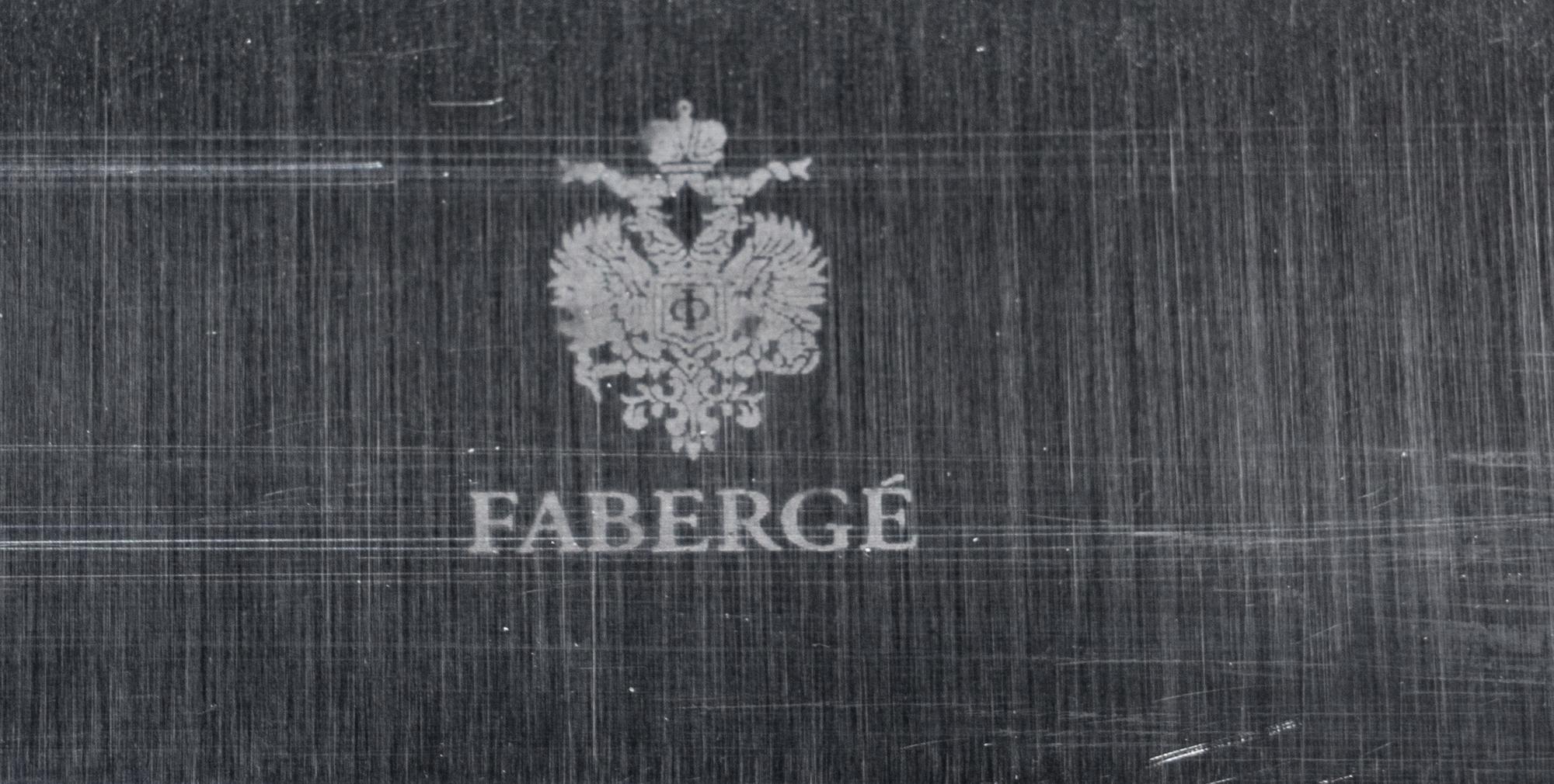 A Faberg é Imperial Court Silver Flatware Service