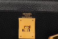 Hermès Kelly Retourne 25 in Bicolor Calfskin, 1994