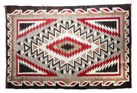 Navajo Ganado Rug 103 x 62 inches — Early 20th Century