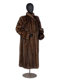 Yves Saint Laurent Full Length Sable Coat