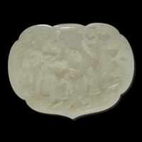 A group of seven Chinese jade items 玉飾七件
