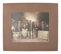 A Silver Gelatin Print Showing the Interior of the Maurice A. Knight Chemical Stoneware Company