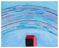 Boatman William Hynes in a Boat Key Largo, FL , 1990, and Rainbow House (two works)
