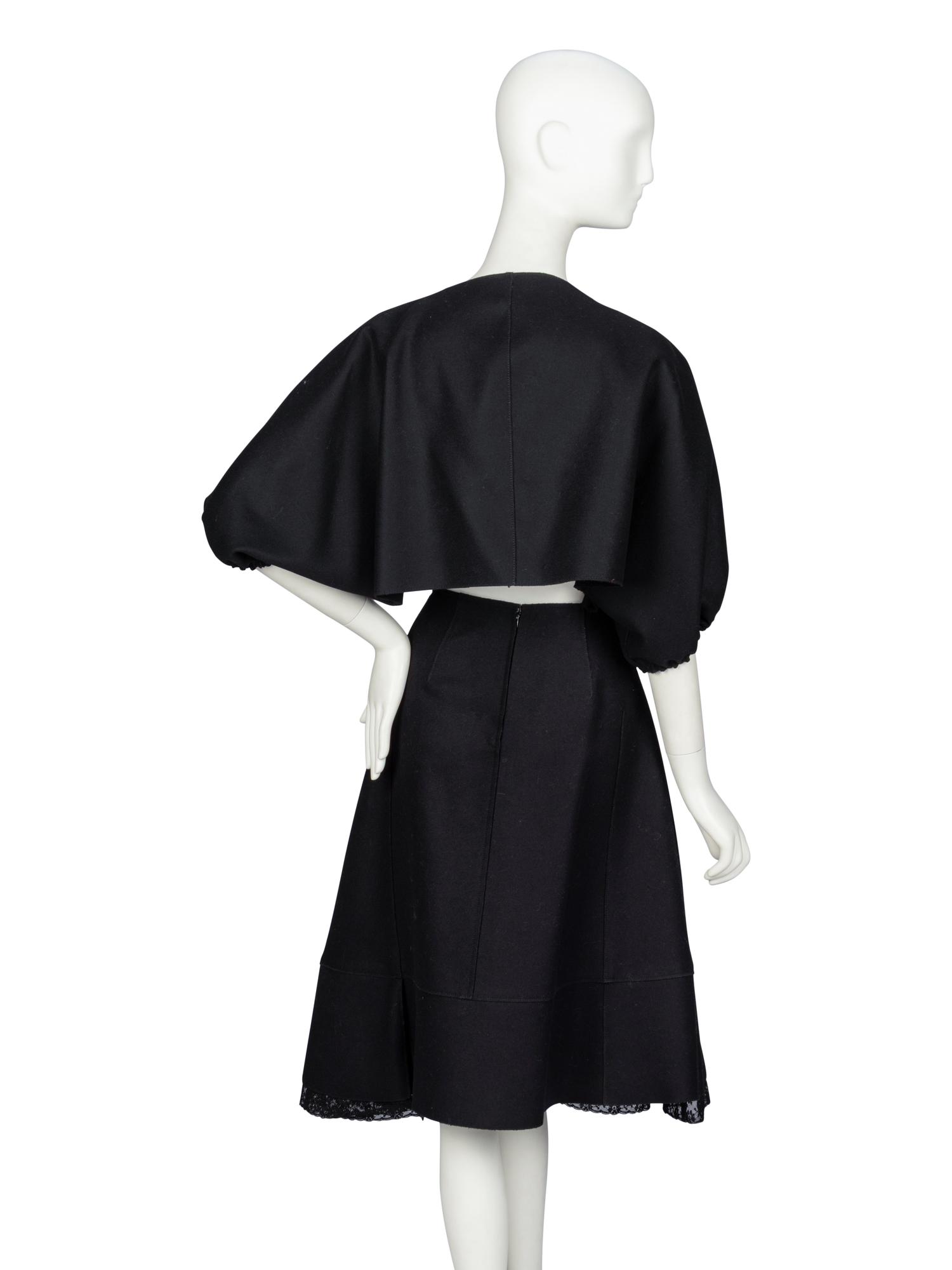 Prada, Wool Skirt Ensemble, 2005