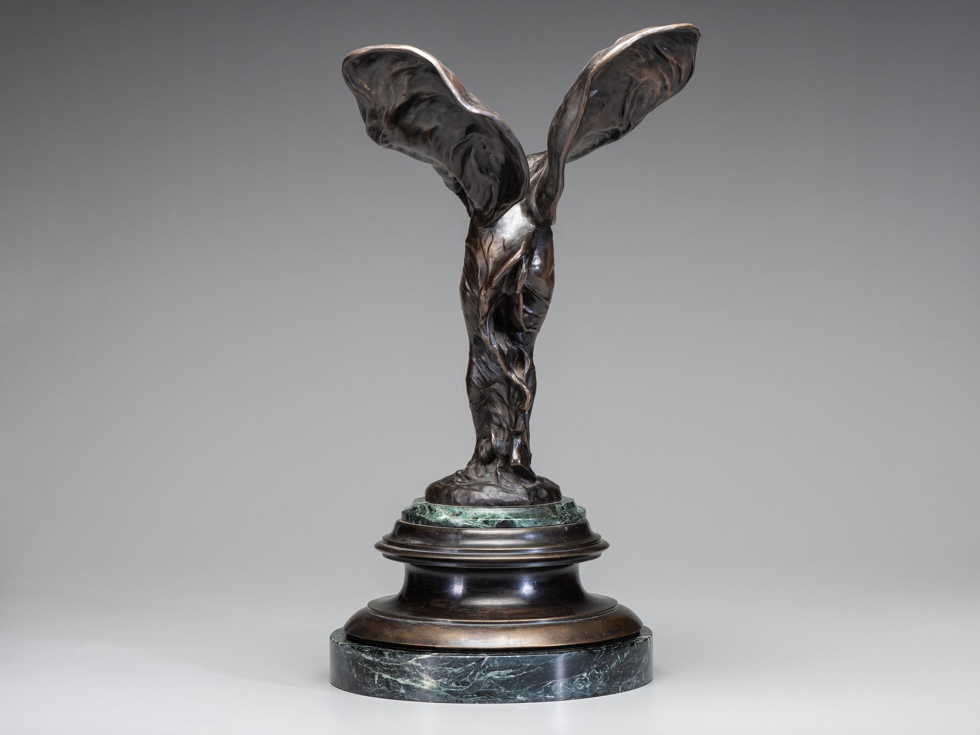 Spirit of Ecstasy with associated base