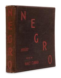 CUNARD, Nancy (1896-1965), editor. Negro Anthology . London: Nancy Cunard at Wishart & Co., 1934.