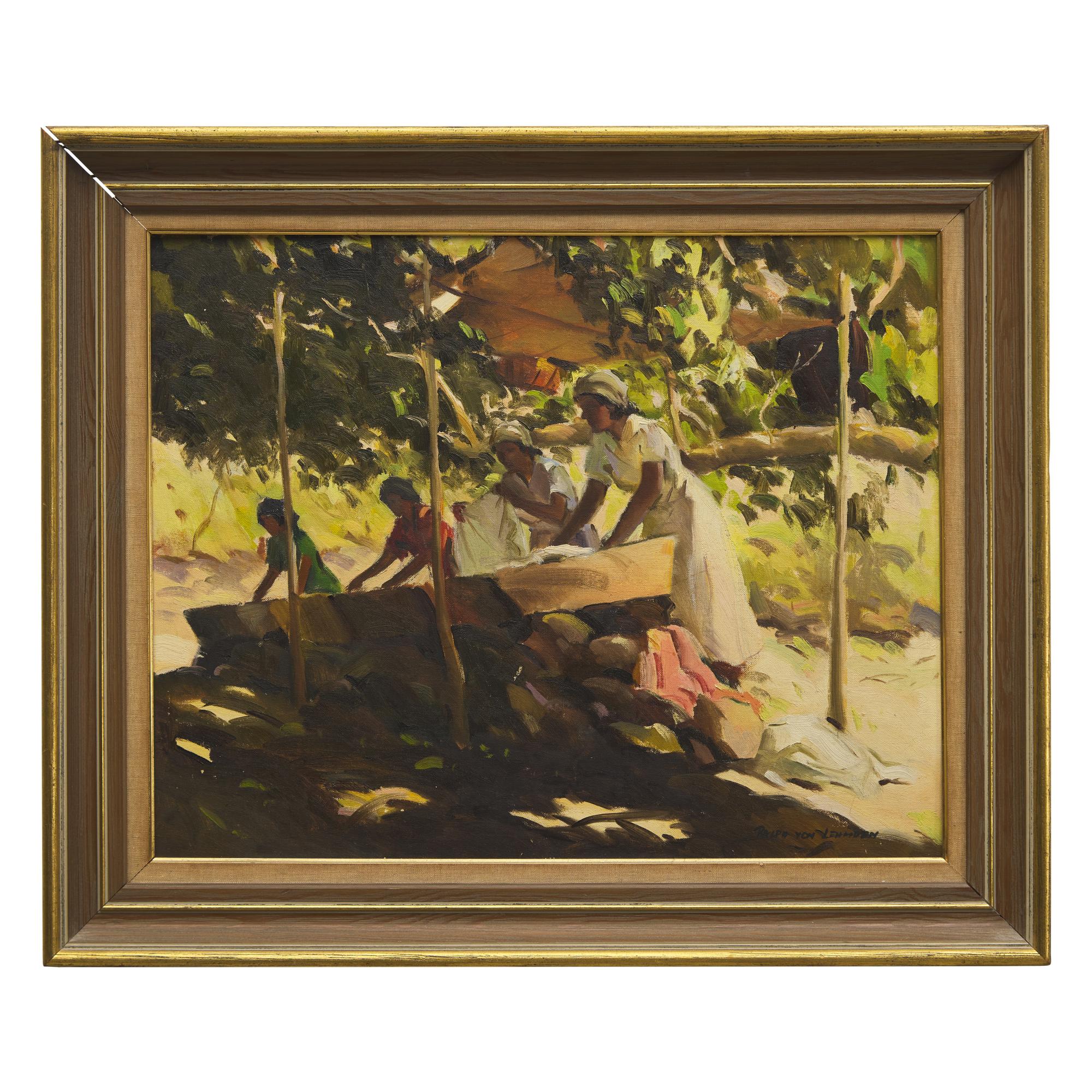 Ralph Von Lehmden (American, 1904–1970) — Washer Women