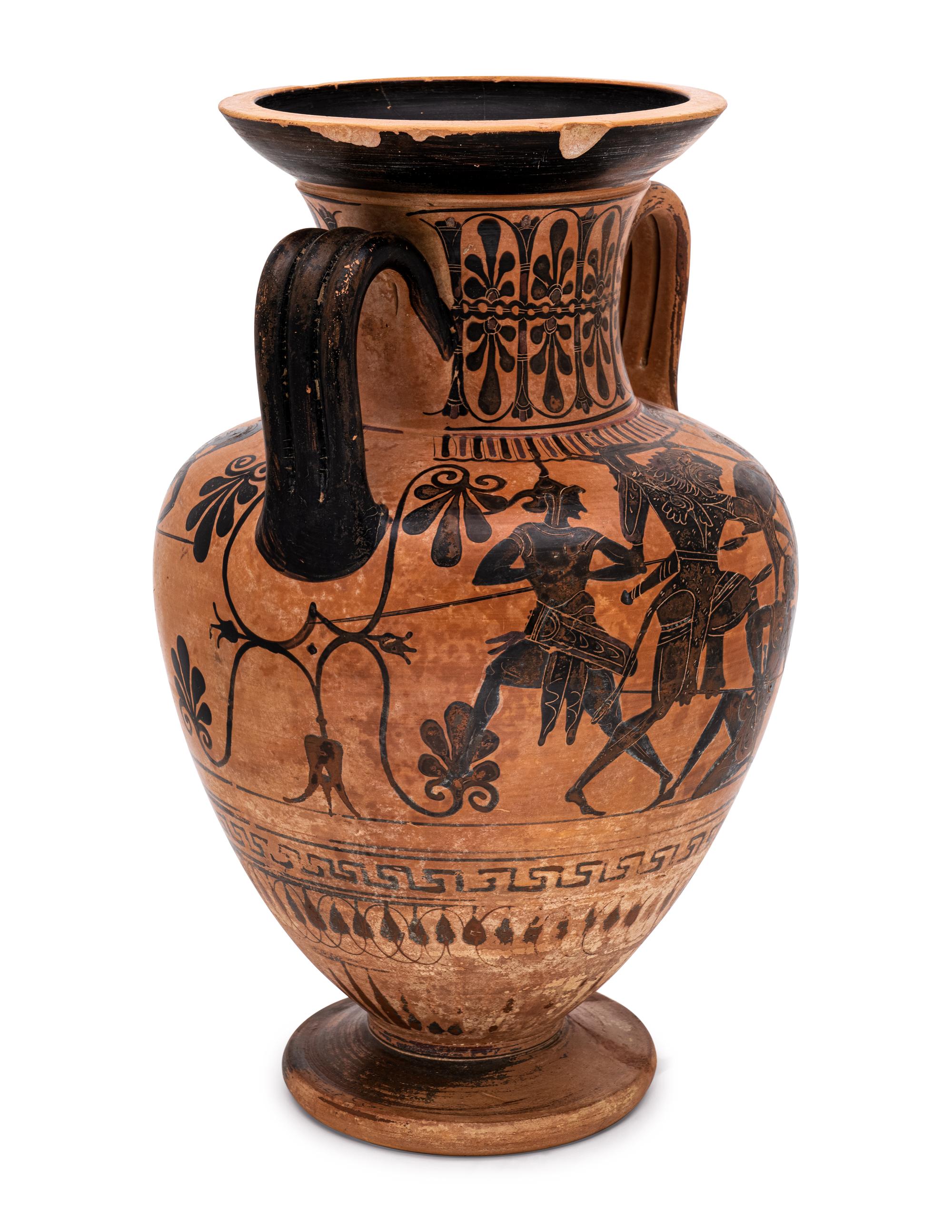An Attic Black-Figured Neck-Amphora