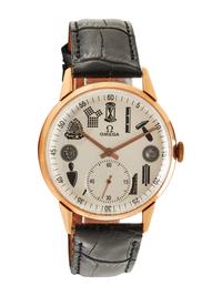OMEGA, 18K ROSE GOLD WATCH