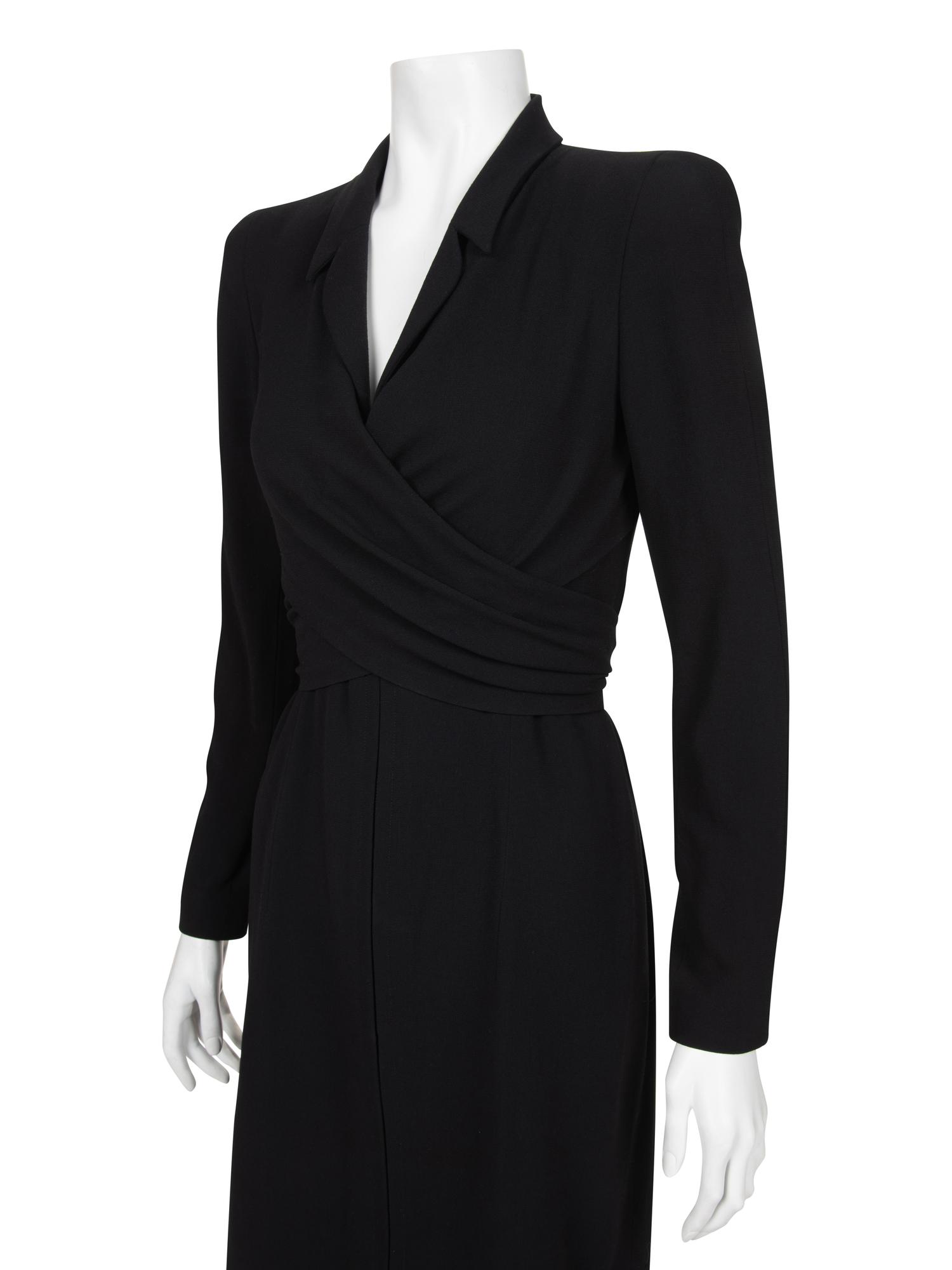 Chanel Draped Zip Front Dress, Fall 1997
