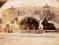 A group of four photographs ( Á la Coquille d'Or, rue de la Sourdière, 4e, 1908; Pavilion du Hanovre, boulevard des Capucines 33 , 1913; Fête du Trône , 1914; Fleurs [Boulevard Saint Michel] , 1926-1927)