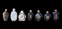 Seven Chinese Snuff Bottles