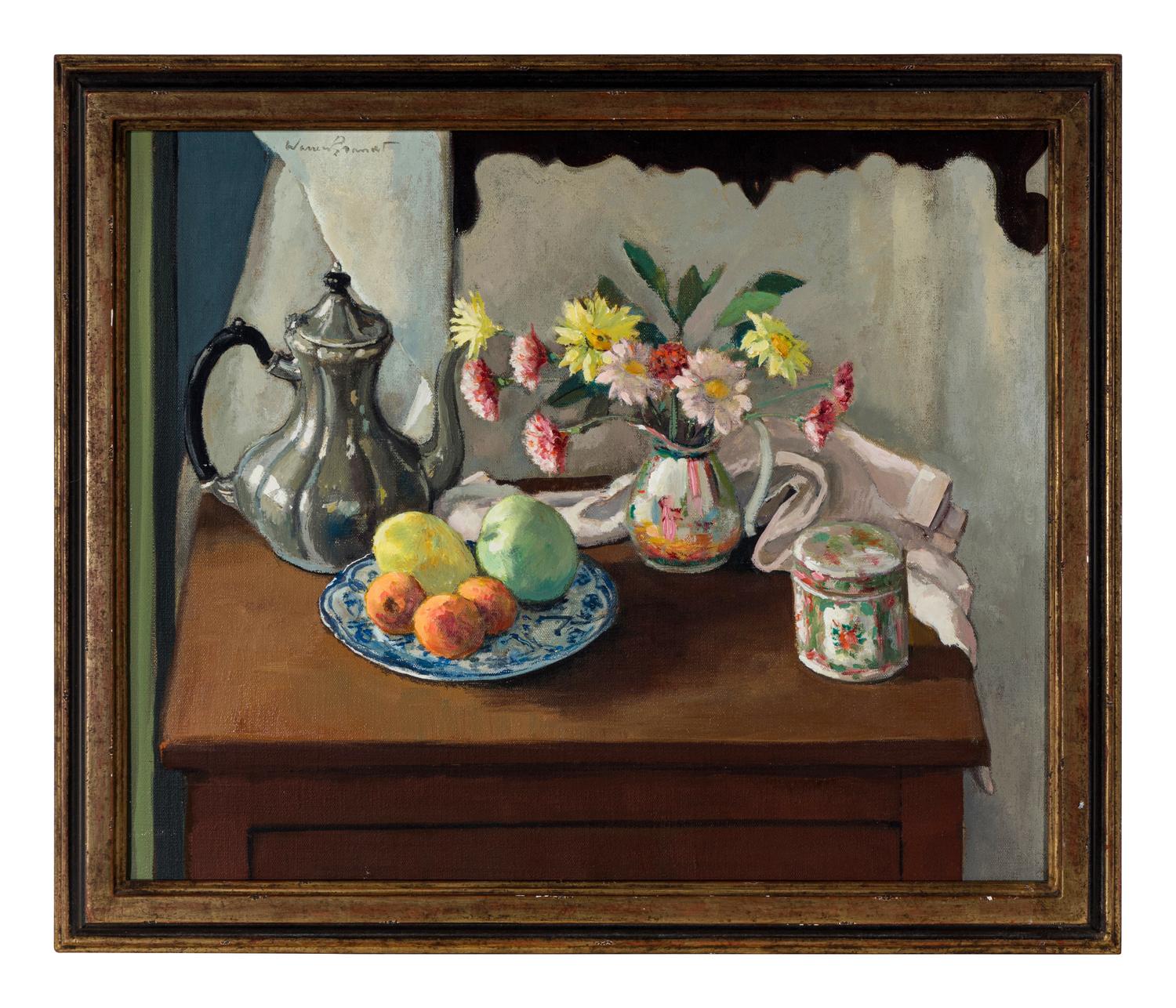 Untitled (Still Life with Flowers and Teapot)