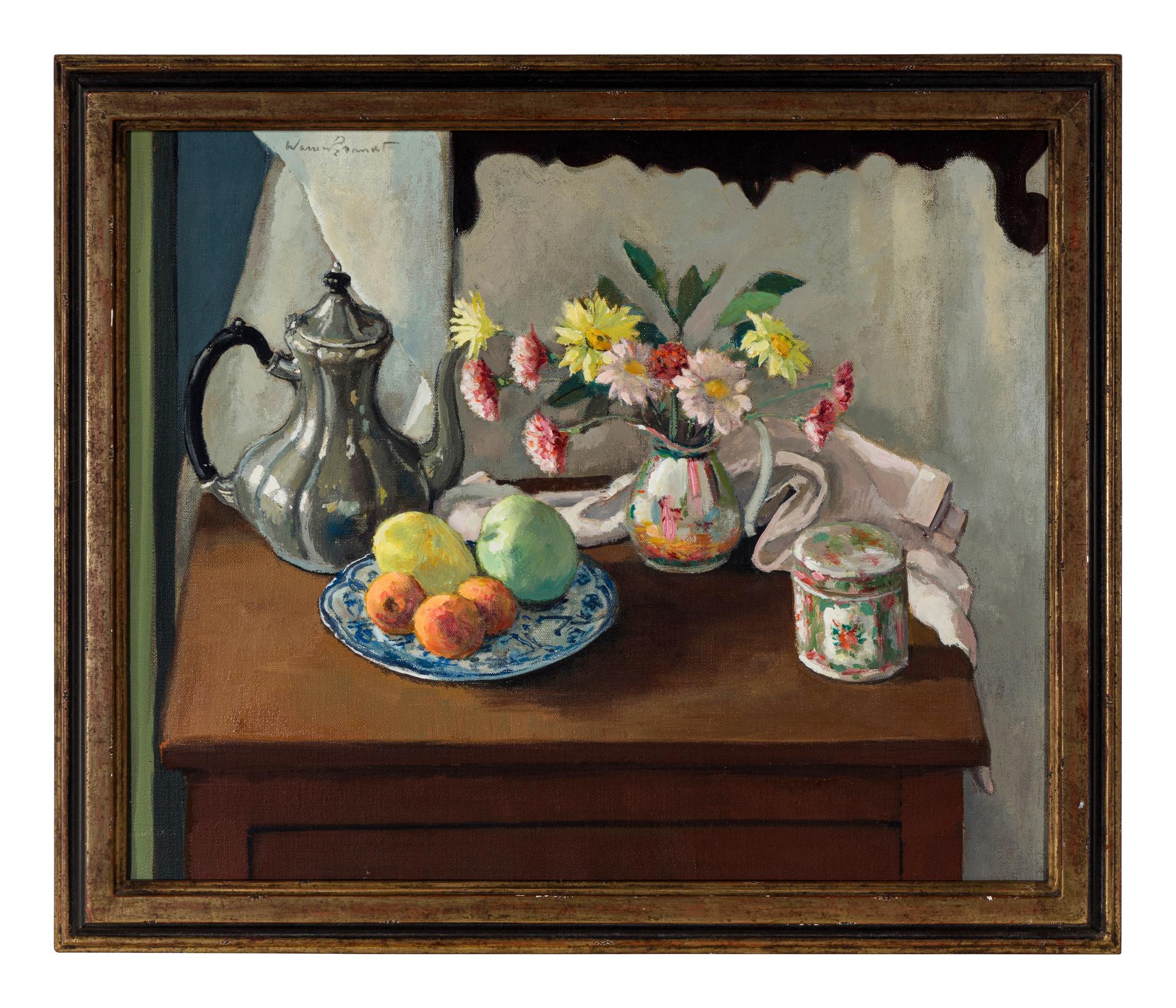 Untitled (Still Life with Flowers and Teapot)