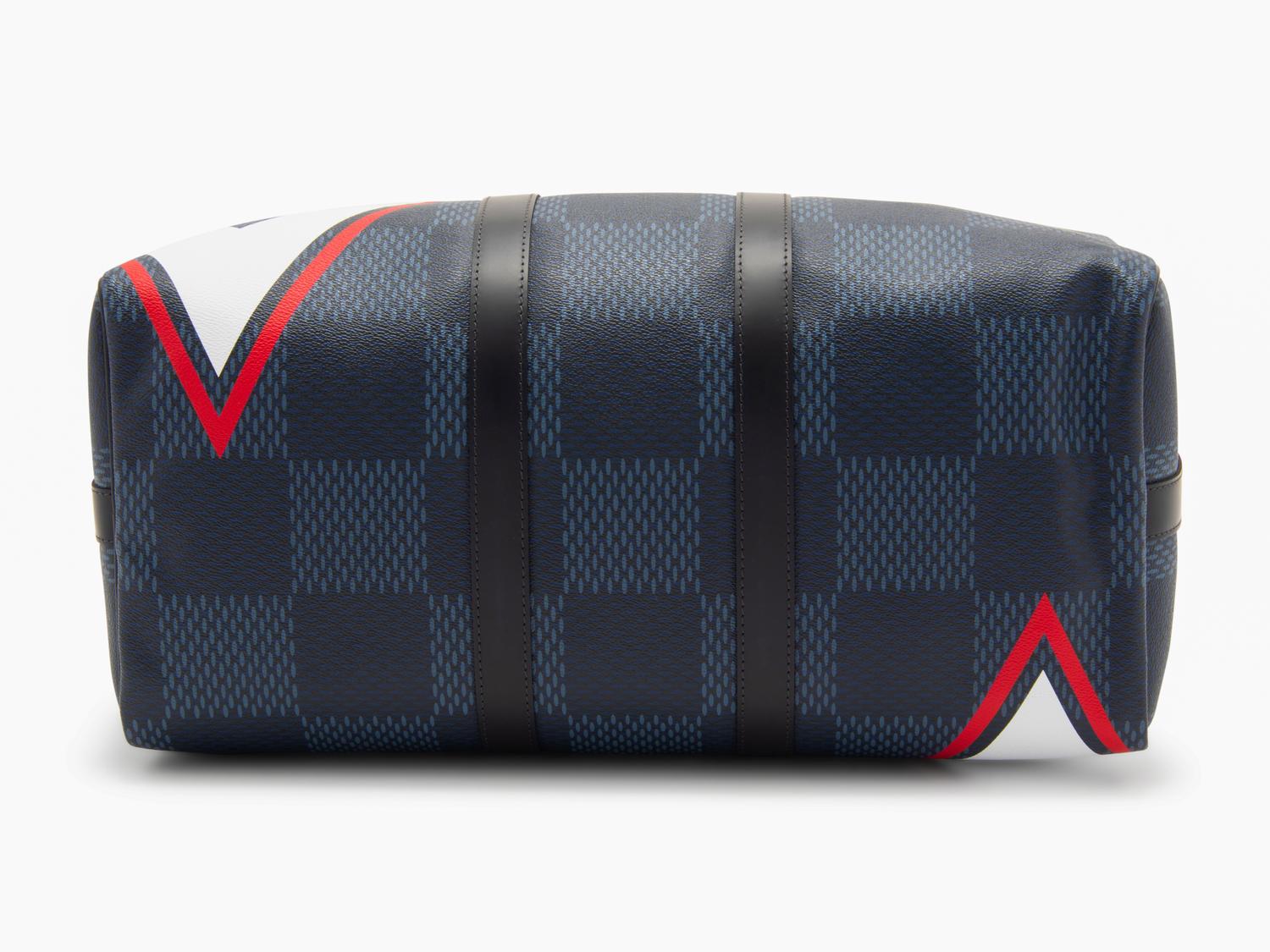 Louis Vuitton Keepall Bandoulière 45 in Latitude Damier Cobalt, America's Cup, 2017
