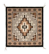 Navajo Two Grey Hills Weavings / Rugs
