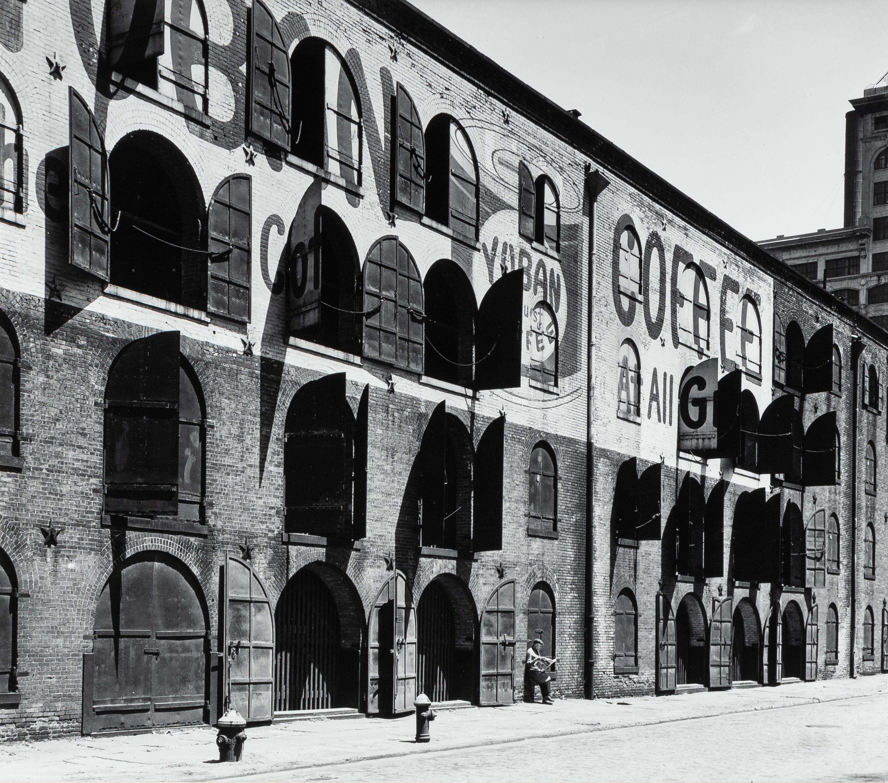 Yuban Coffee Warehouse, Water and Dock Streets, Brooklyn , 1936
