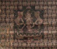 Four Tibetan Thangka Paintings, 18th-19th Century 十八-十九世紀 唐卡四幅