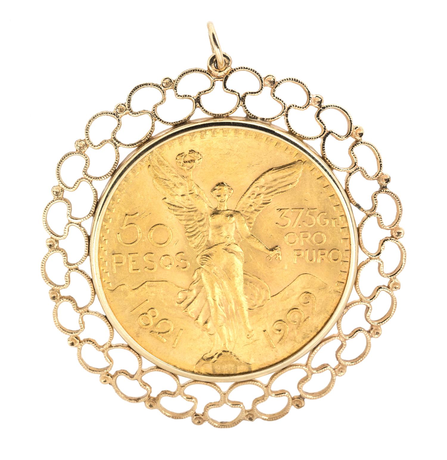 United Mexican States (1929), Gold Fifty Pesos — Gold Fifty Pesos