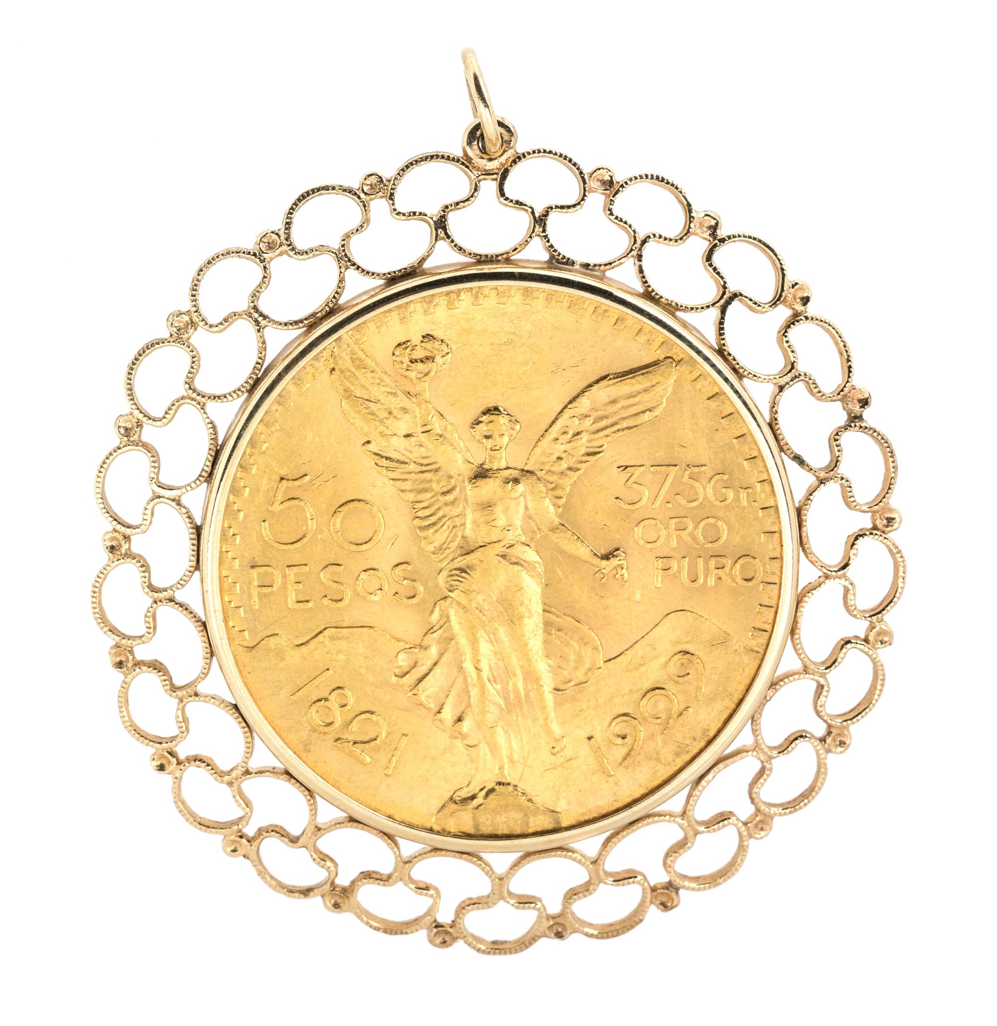 United Mexican States (1929), Gold Fifty Pesos — Gold Fifty Pesos