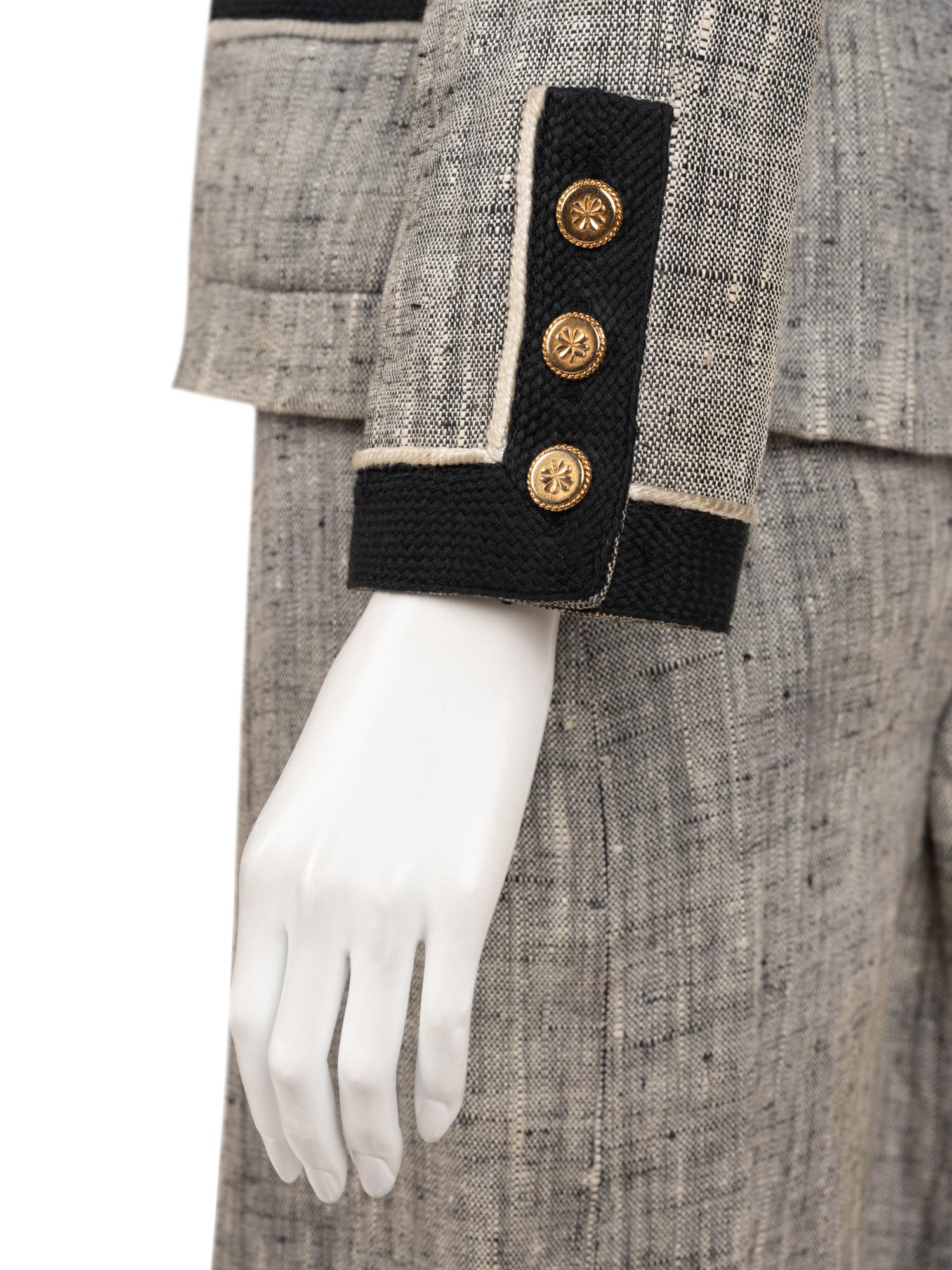 Collection of Four Chanel Pieces: One Two-Piece Skirt Suit and Two Jackets, 1990s-2003