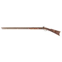 Attractive Percussion Half-Stock Rifle by Charles Bontemps of Camden, NJ